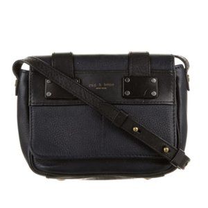 Rag & Bone Blue Leather Crossbody Bag